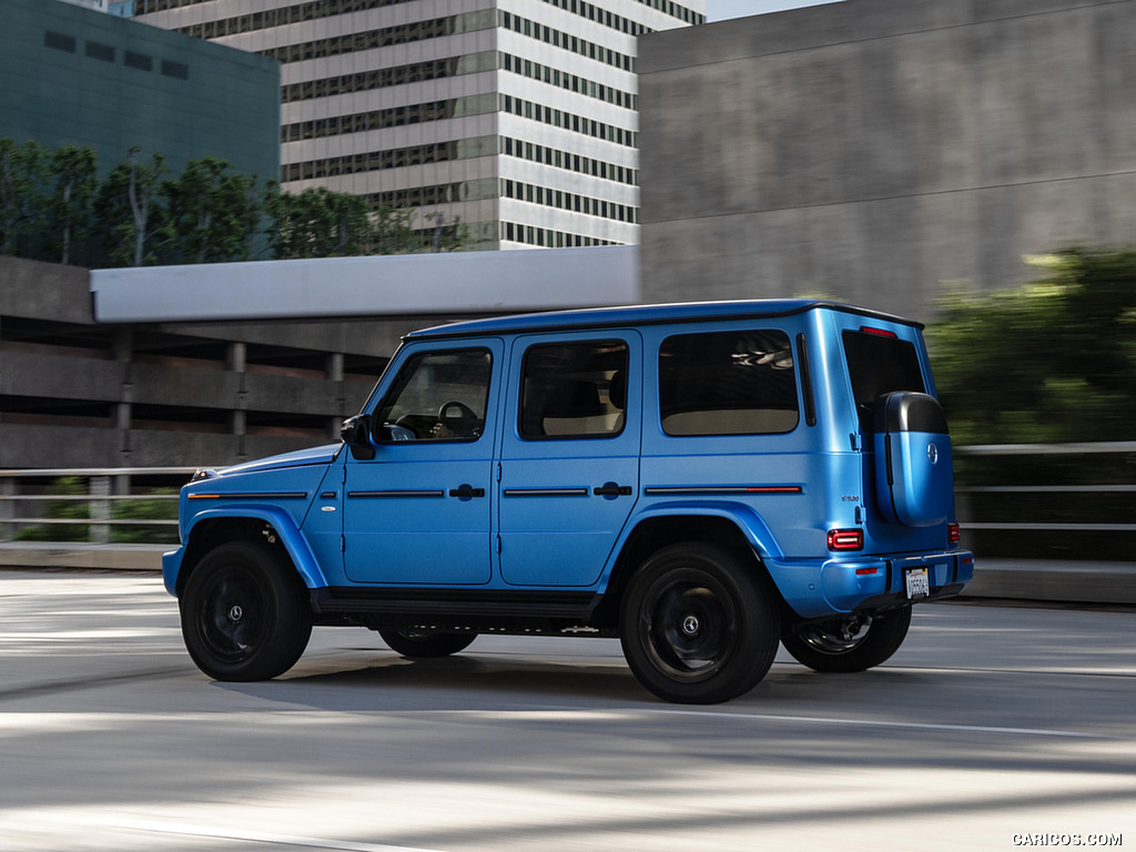 2025 Mercedes-Benz G 580 with EQ Technology - Rear Three-Quarter