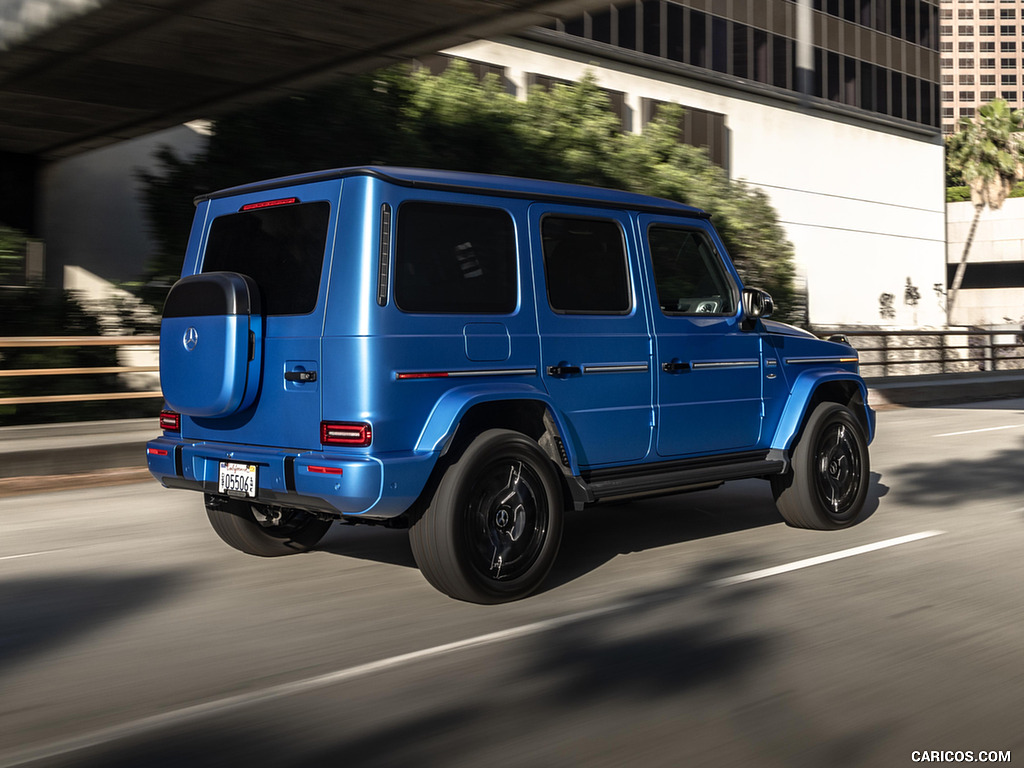 2025 Mercedes-Benz G 580 with EQ Technology - Rear Three-Quarter