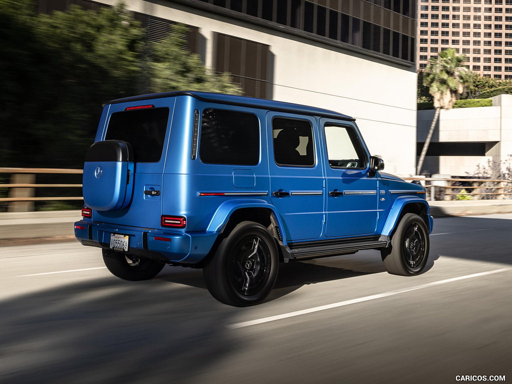 2025 Mercedes-Benz G 580 with EQ Technology - Rear Three-Quarter