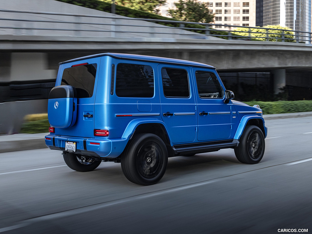 2025 Mercedes-Benz G 580 with EQ Technology - Rear Three-Quarter