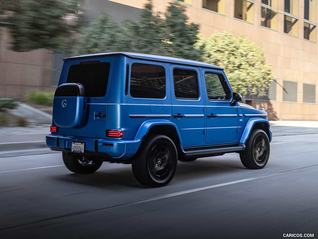 2025 Mercedes-Benz G 580 with EQ Technology - Rear Three-Quarter