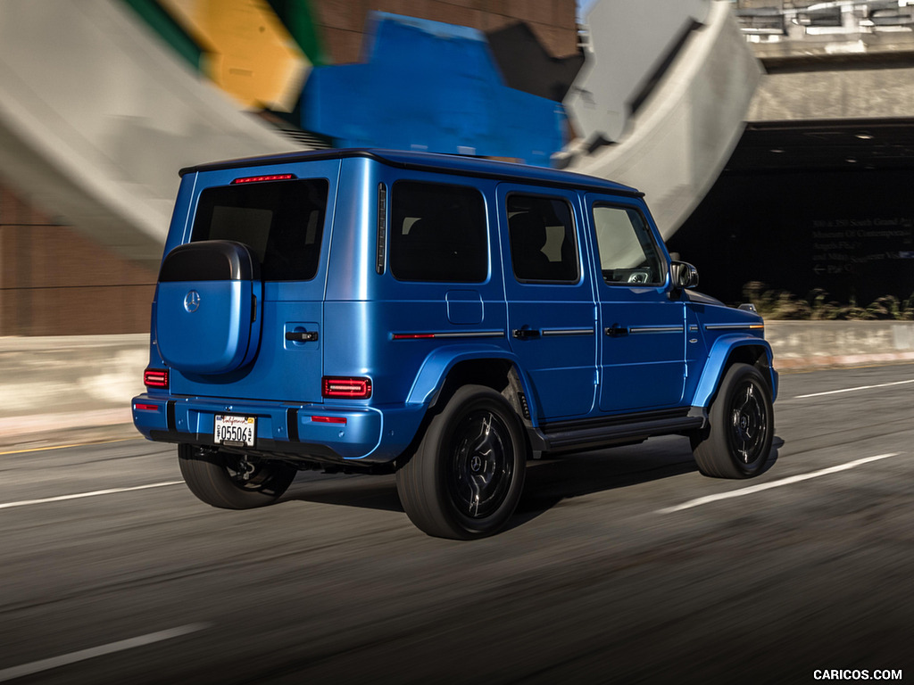 2025 Mercedes-Benz G 580 with EQ Technology - Rear Three-Quarter