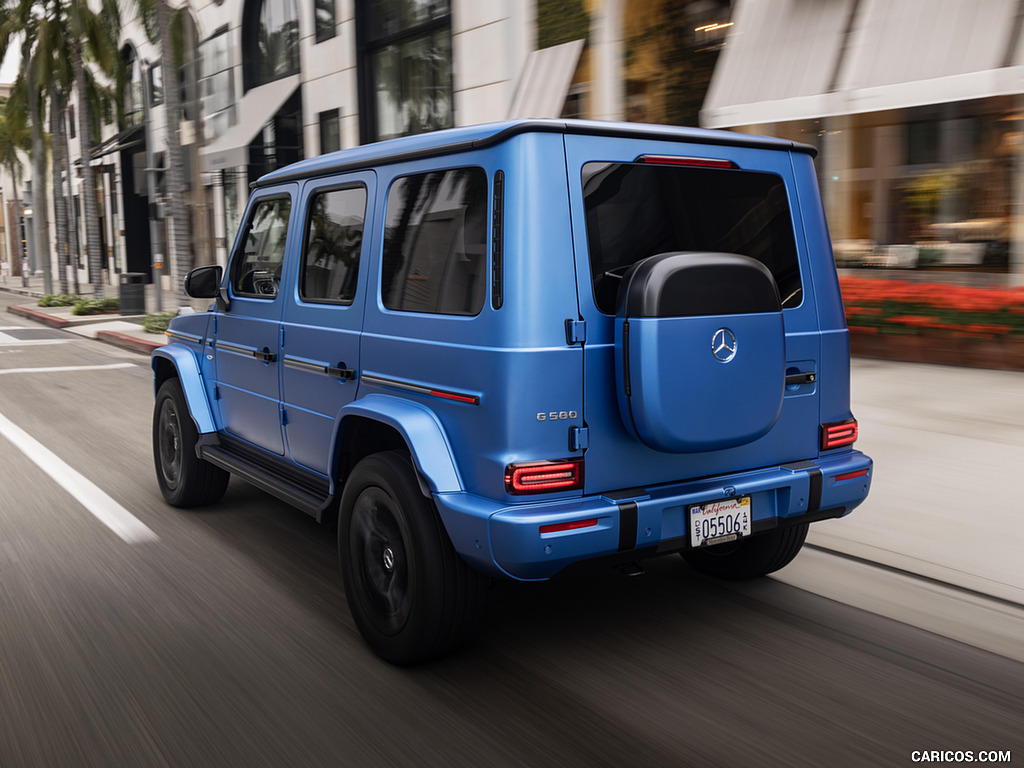 2025 Mercedes-Benz G 580 with EQ Technology - Rear Three-Quarter