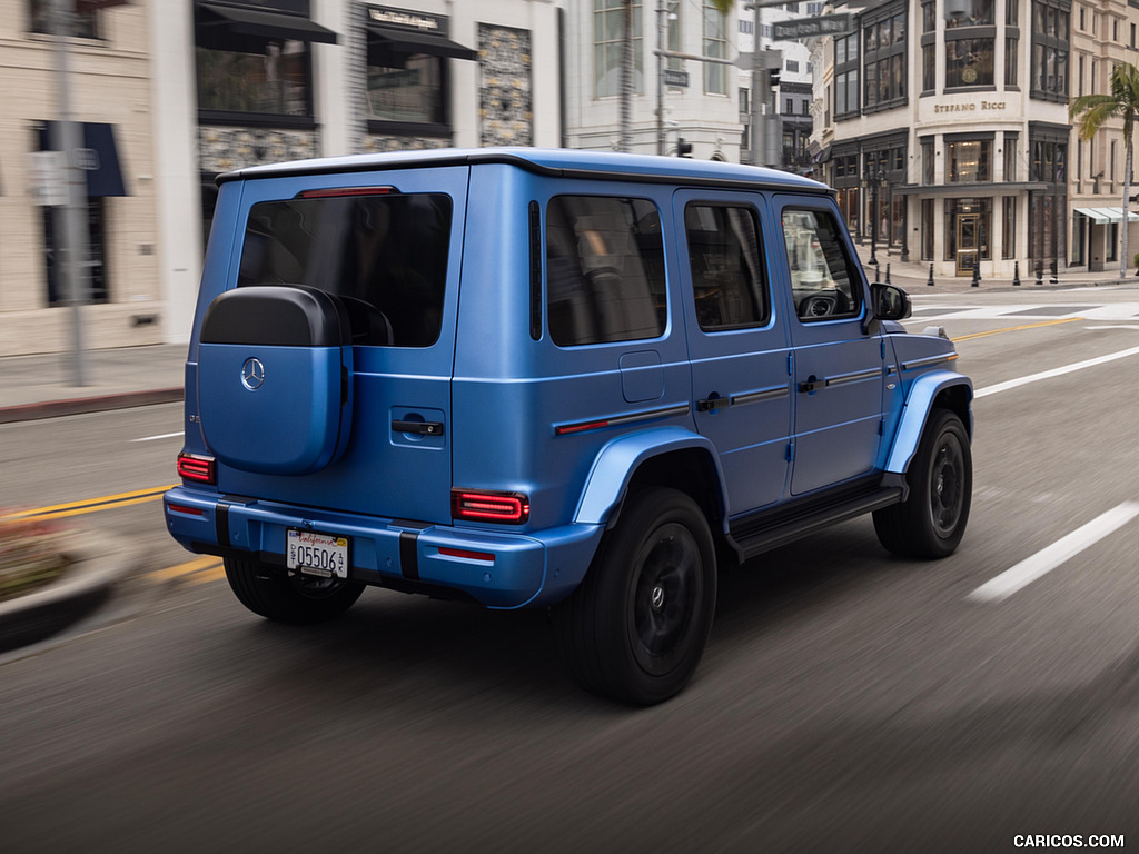 2025 Mercedes-Benz G 580 with EQ Technology - Rear Three-Quarter