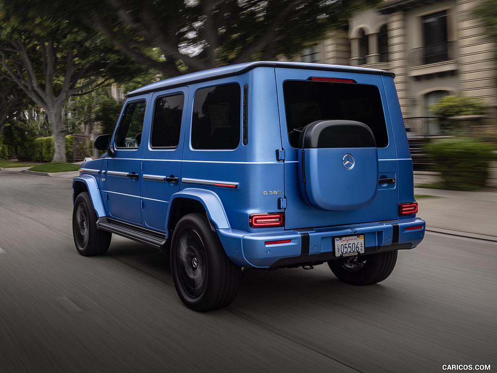 2025 Mercedes-Benz G 580 with EQ Technology - Rear Three-Quarter