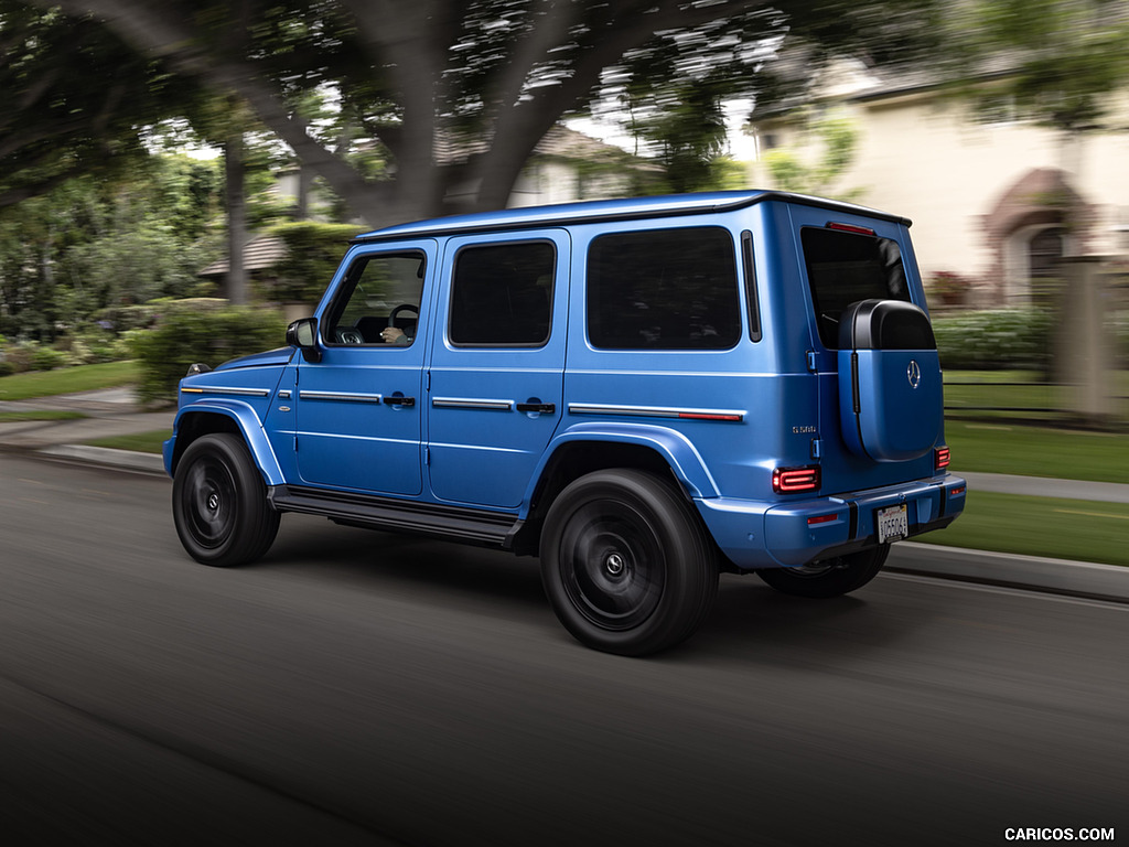 2025 Mercedes-Benz G 580 with EQ Technology - Rear Three-Quarter