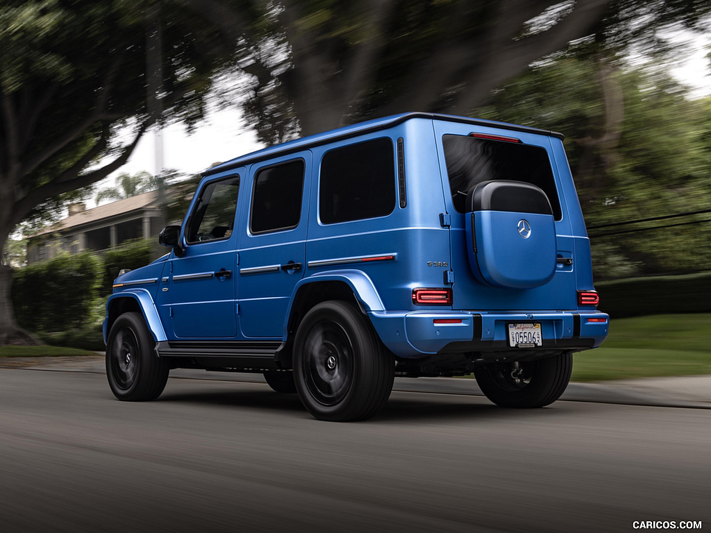 2025 Mercedes-Benz G 580 with EQ Technology - Rear Three-Quarter