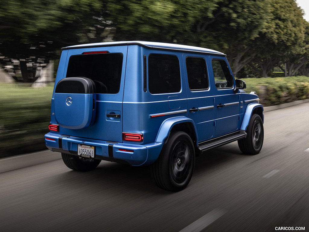 2025 Mercedes-Benz G 580 with EQ Technology - Rear Three-Quarter