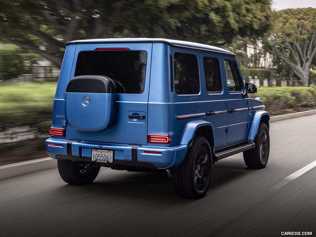 2025 Mercedes-Benz G 580 with EQ Technology - Rear Three-Quarter