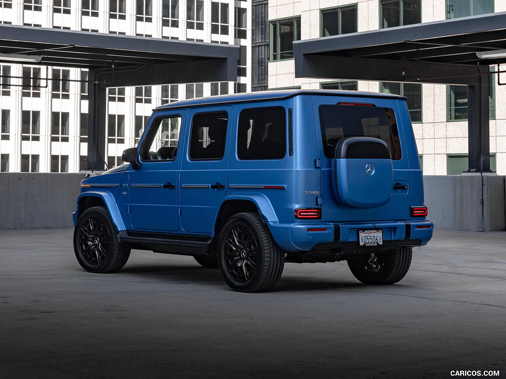 2025 Mercedes-Benz G 580 with EQ Technology - Rear Three-Quarter