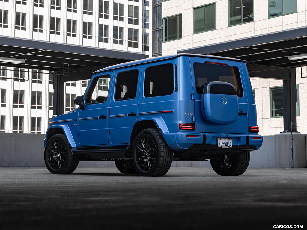 2025 Mercedes-Benz G 580 with EQ Technology - Rear Three-Quarter