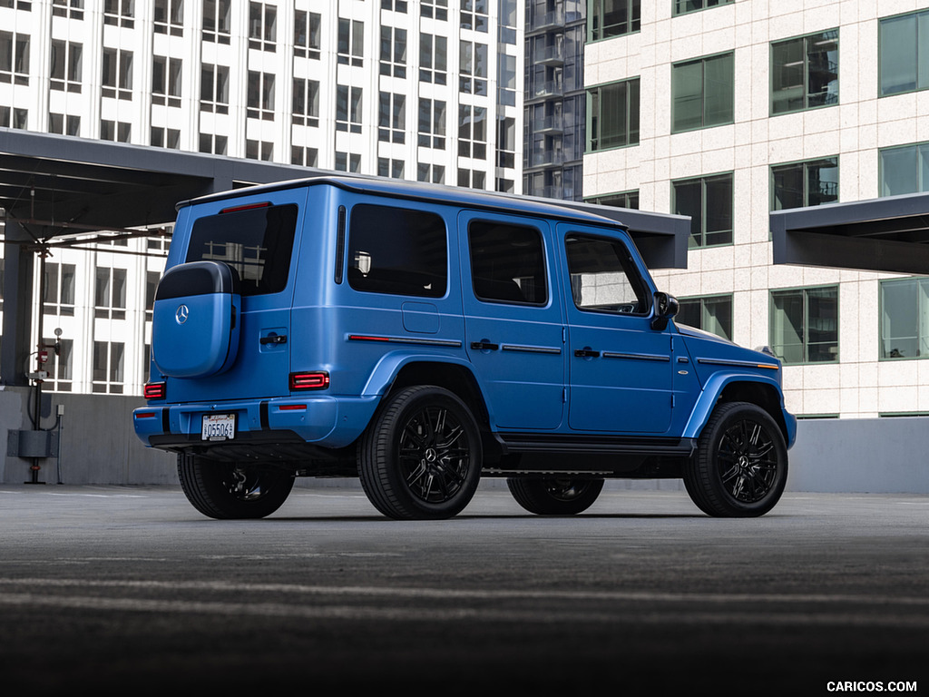 2025 Mercedes-Benz G 580 with EQ Technology - Rear Three-Quarter