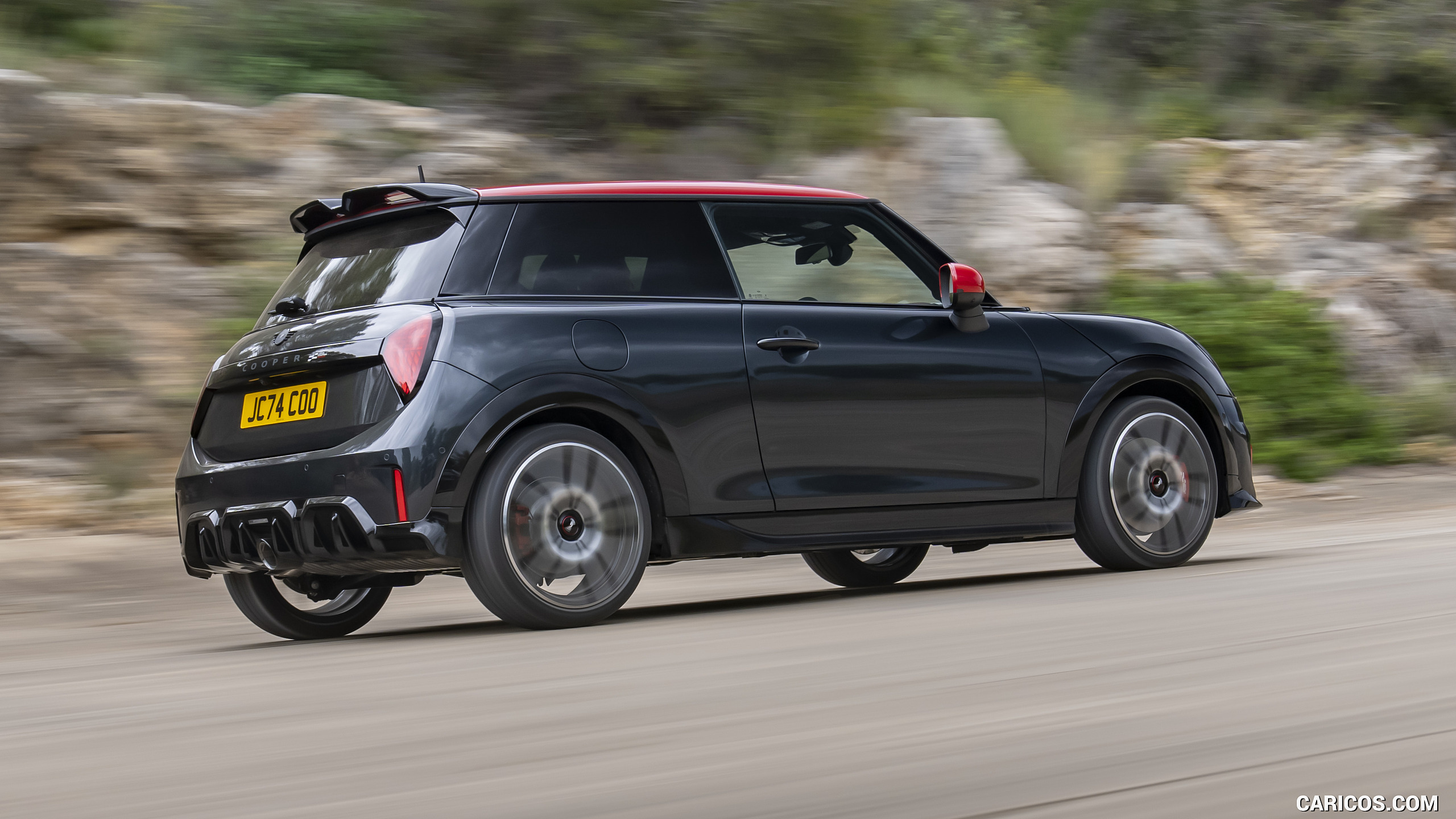 2025 Mini John Cooper Works - Rear Three-Quarter, #33 of 72