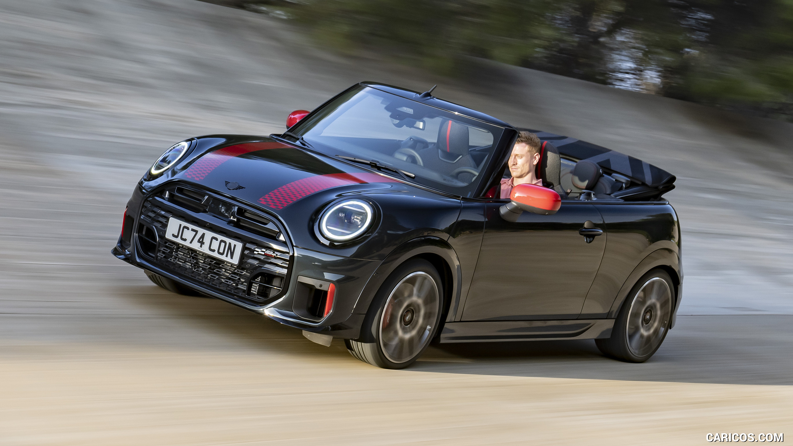 2025 Mini John Cooper Works Convertible - Front Three-Quarter, #11 of 72