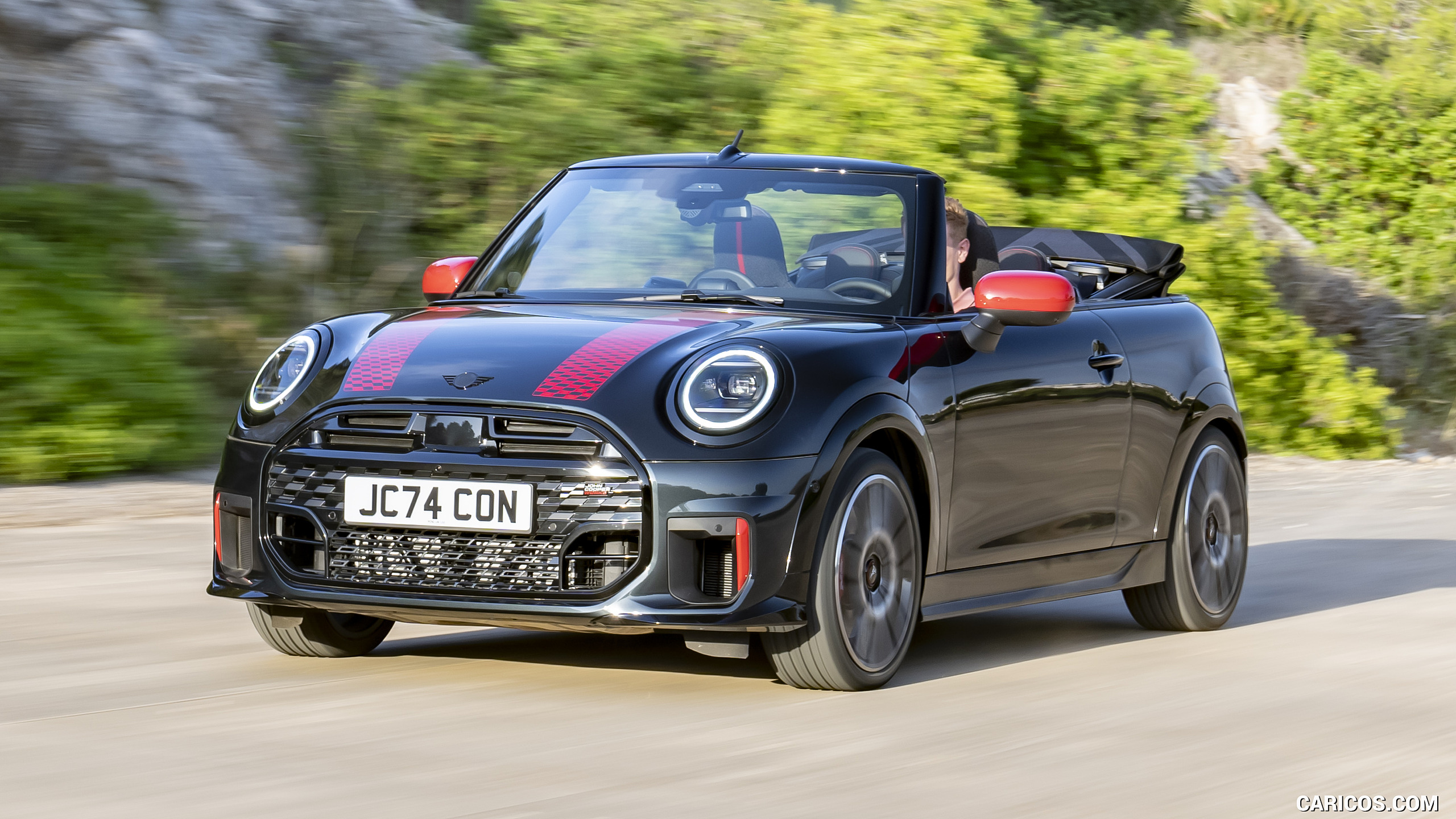 2025 Mini John Cooper Works Convertible - Front Three-Quarter, #12 of 72