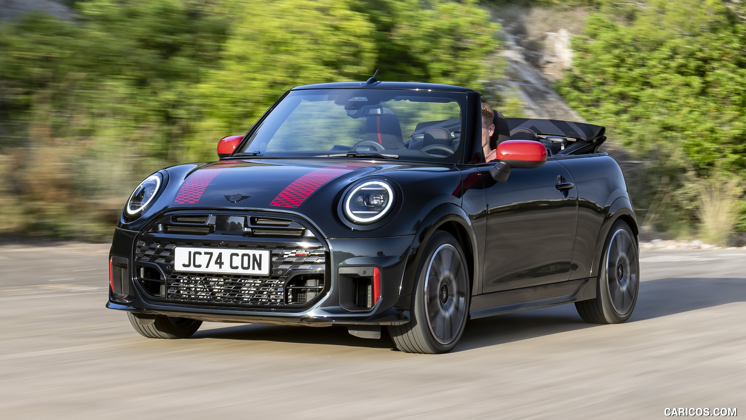 2025 Mini John Cooper Works Convertible - Front Three-Quarter, #13 of 72