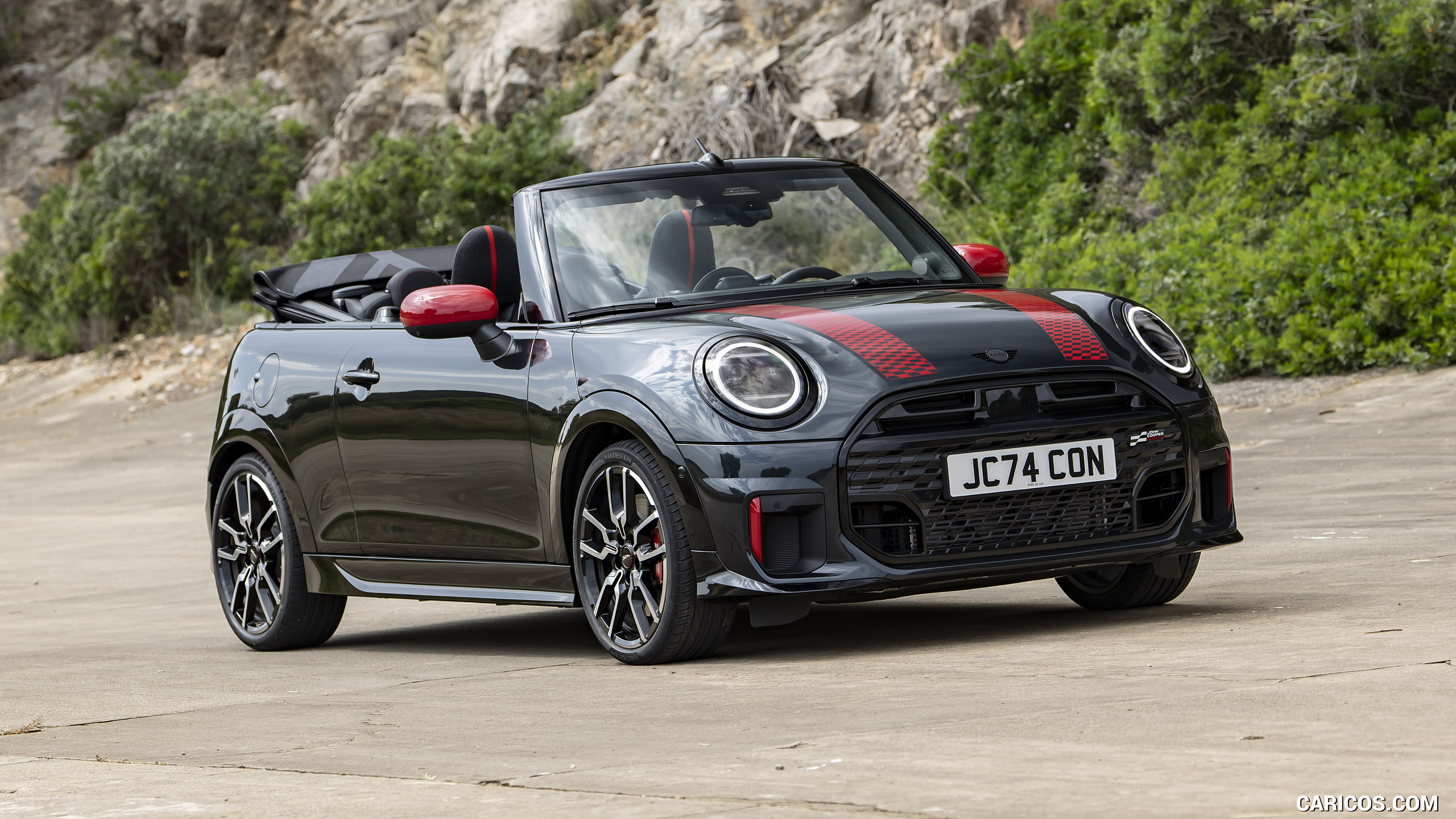 2025 Mini John Cooper Works Convertible - Front Three-Quarter, #25 of 72