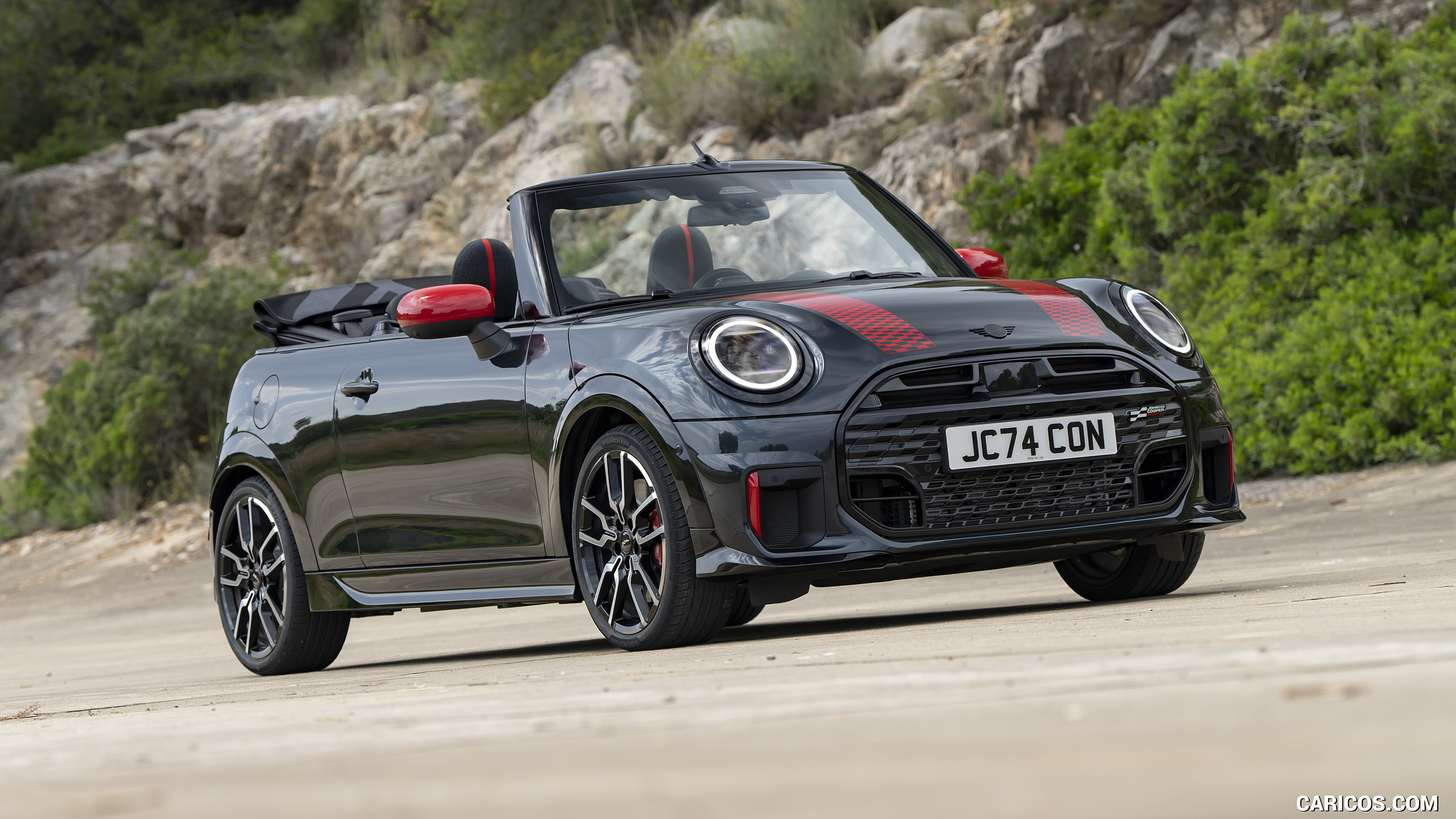 2025 Mini John Cooper Works Convertible - Front Three-Quarter, #26 of 72