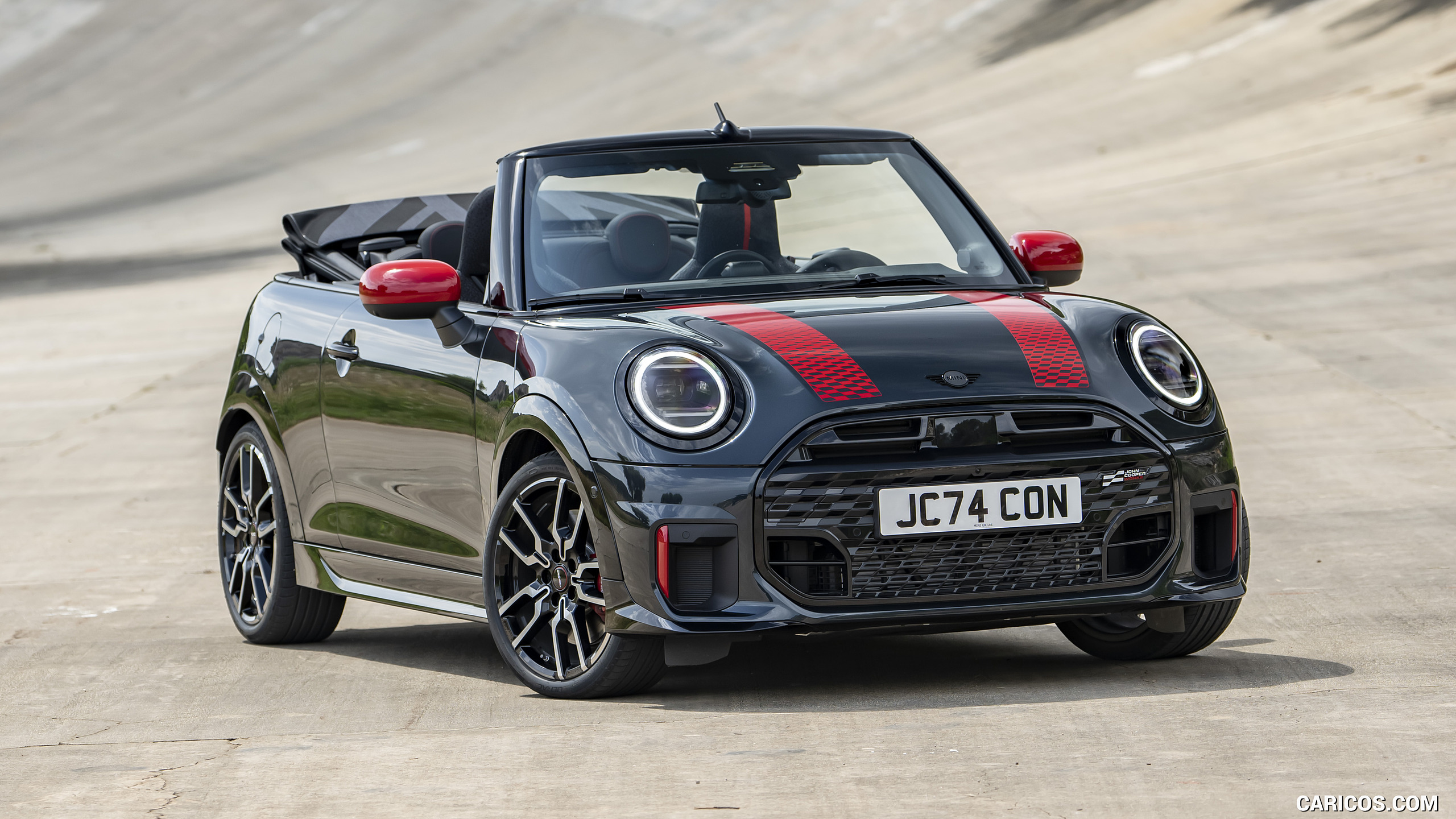 2025 Mini John Cooper Works Convertible - Front Three-Quarter, #28 of 72