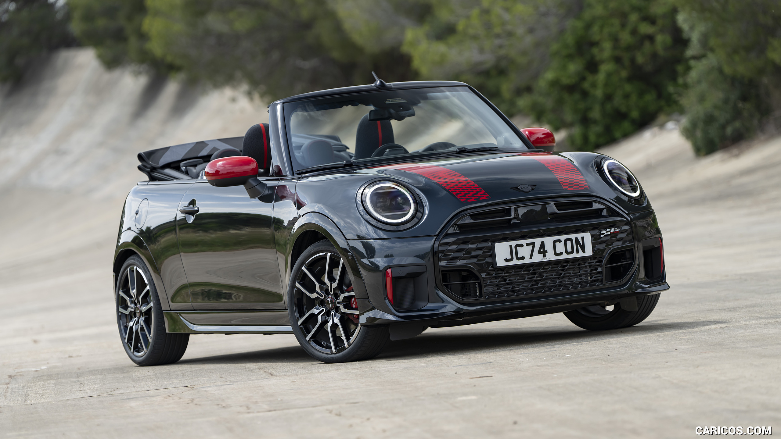 2025 Mini John Cooper Works Convertible - Front Three-Quarter, #29 of 72