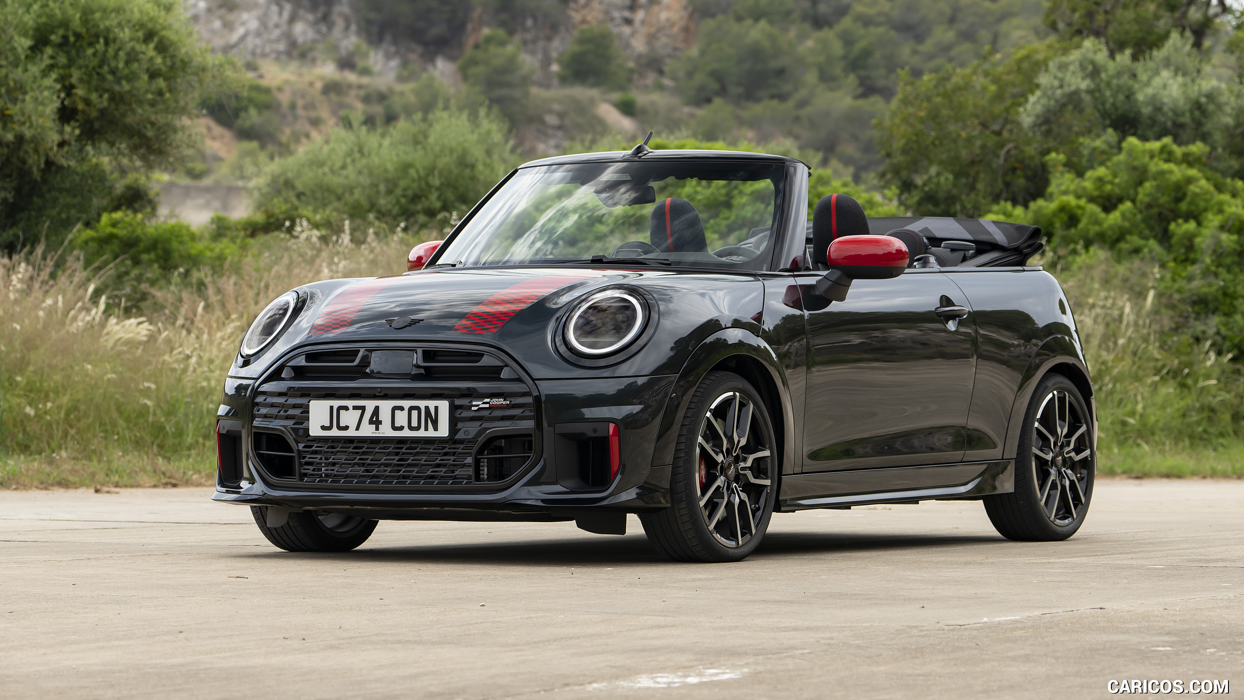 2025 Mini John Cooper Works Convertible - Front Three-Quarter, #40 of 72