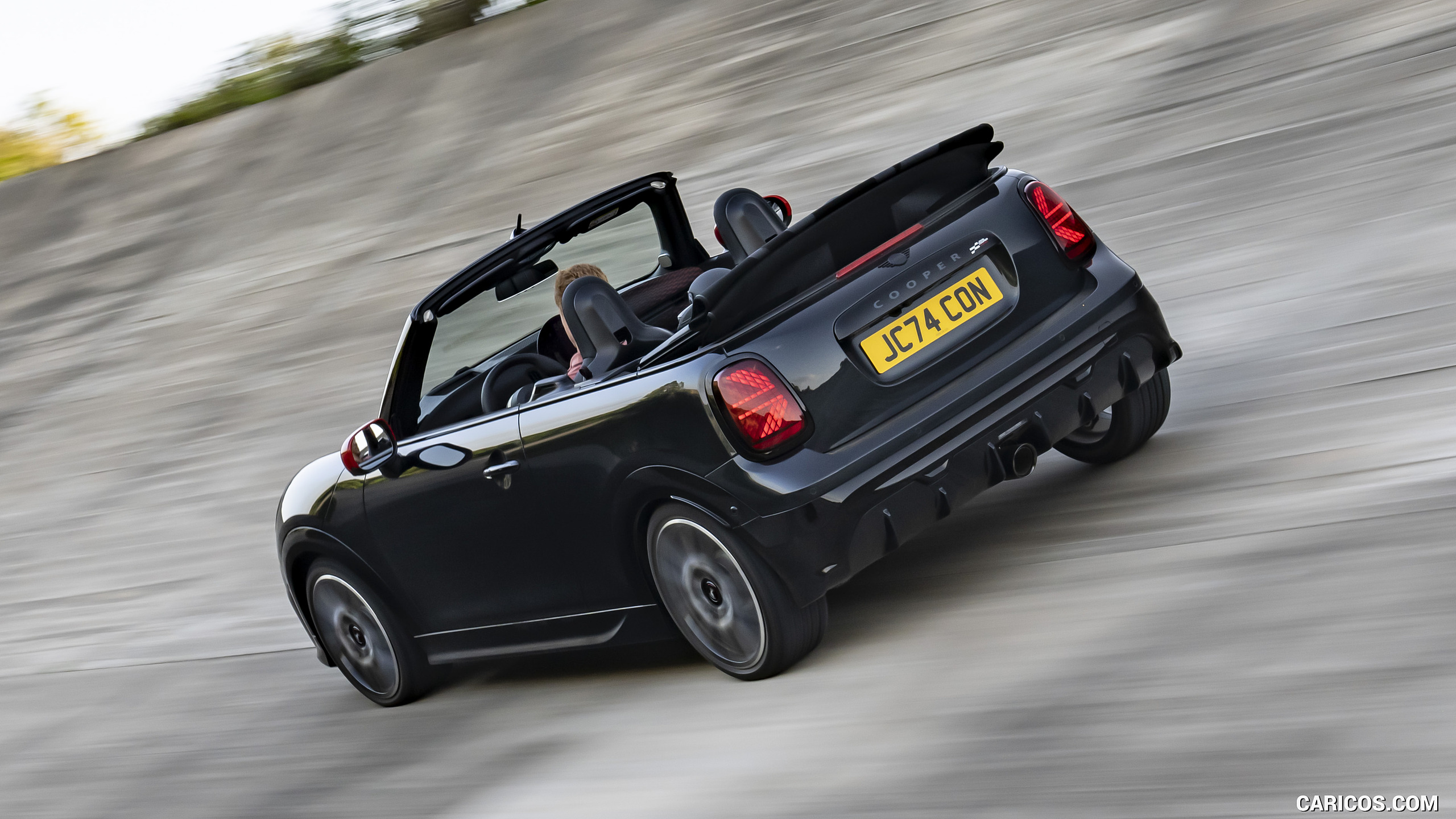 2025 Mini John Cooper Works Convertible - Rear Three-Quarter, #14 of 72