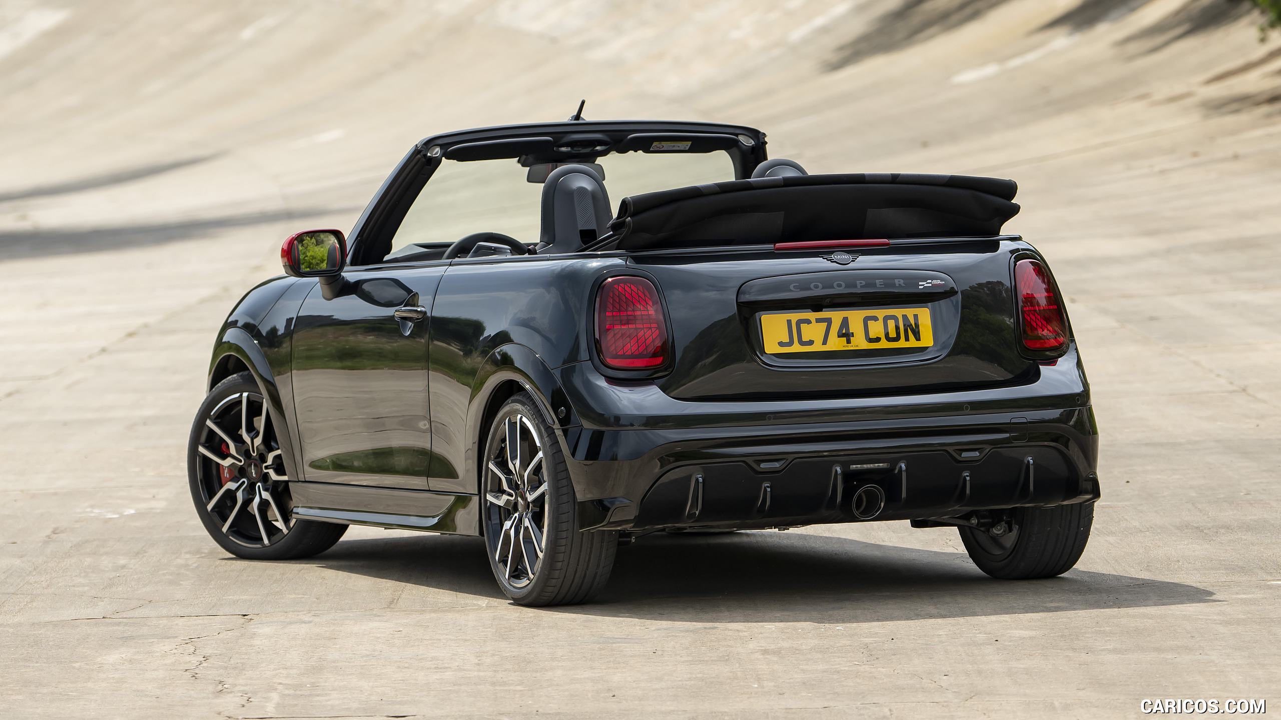 2025 Mini John Cooper Works Convertible - Rear Three-Quarter, #34 of 72