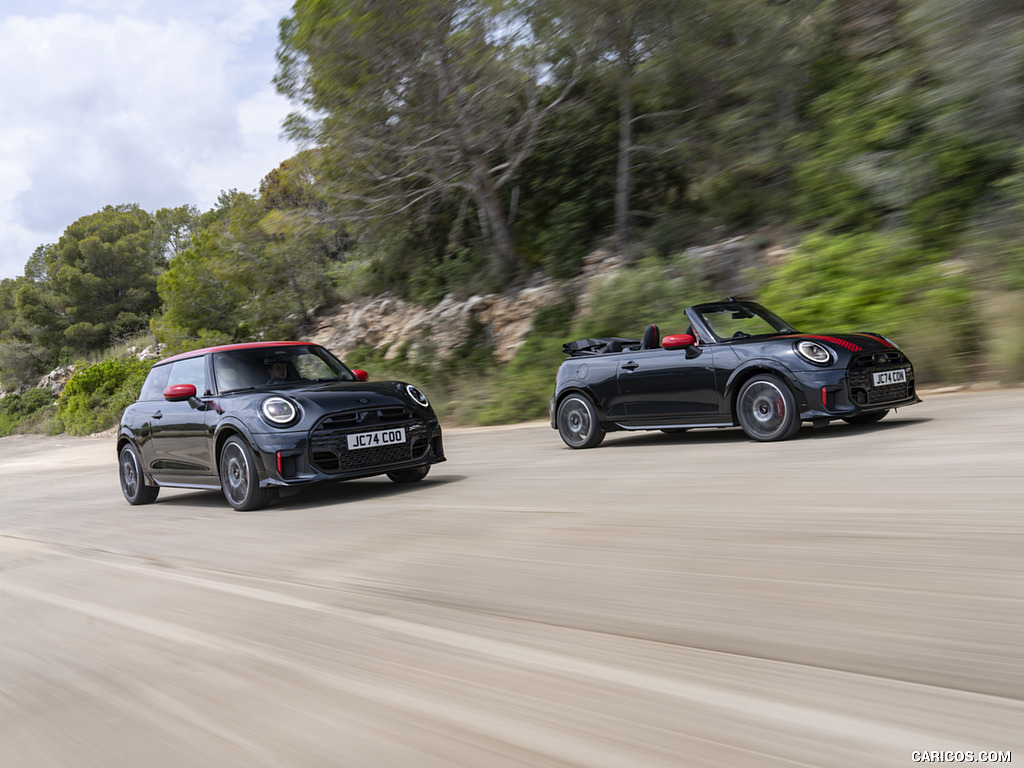 2025 Mini John Cooper Works Convertible and Coupe