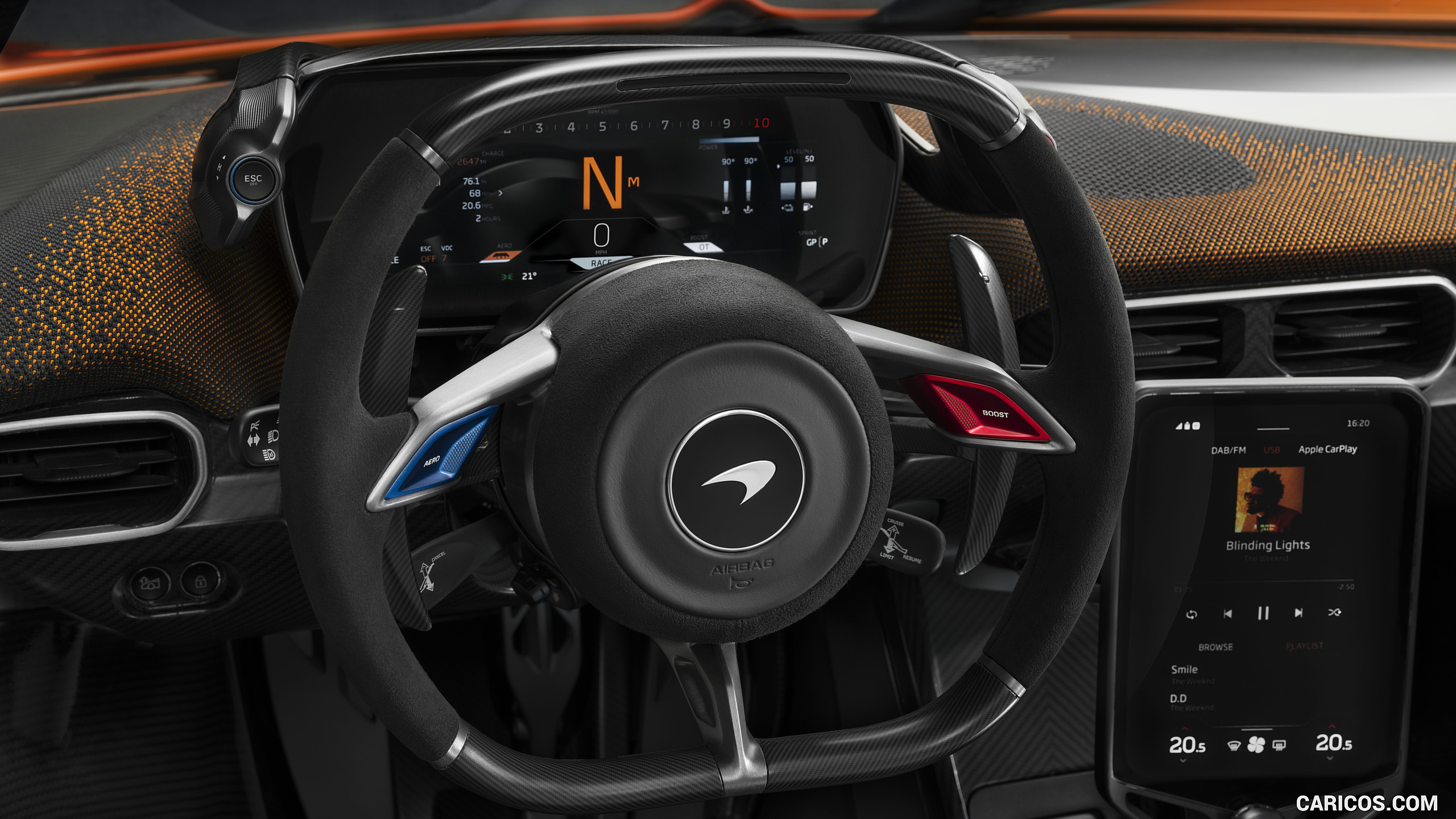 2026 McLaren W1 - Interior, Steering Wheel, #19 of 23