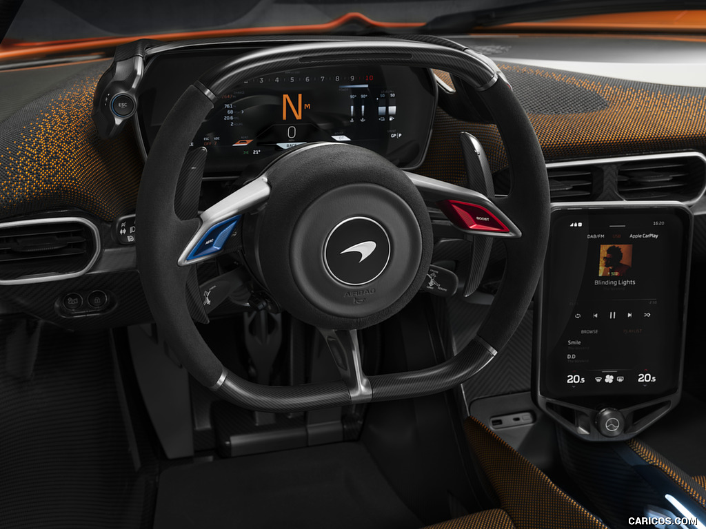 2026 McLaren W1 - Interior, Steering Wheel