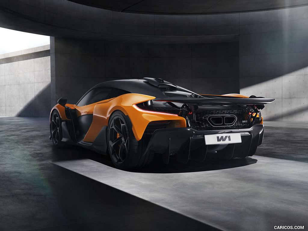 2026 McLaren W1 - Rear Three-Quarter