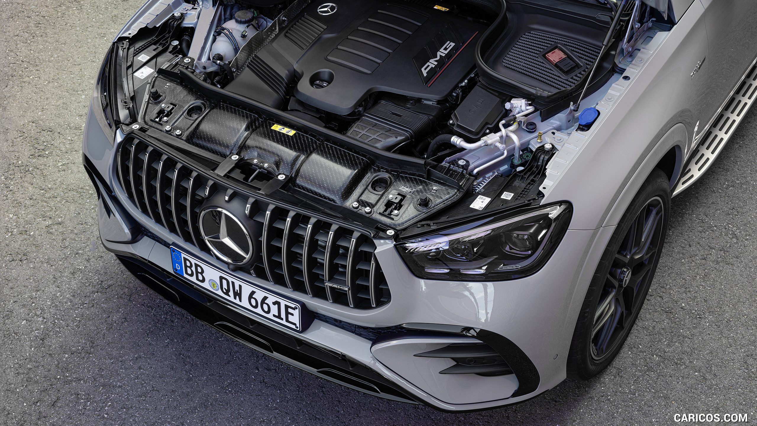 2026 Mercedes-AMG GLE 53 HYBRID 4MATIC+ Coupe (Color: Alpine Grey) - Engine, #21 of 25