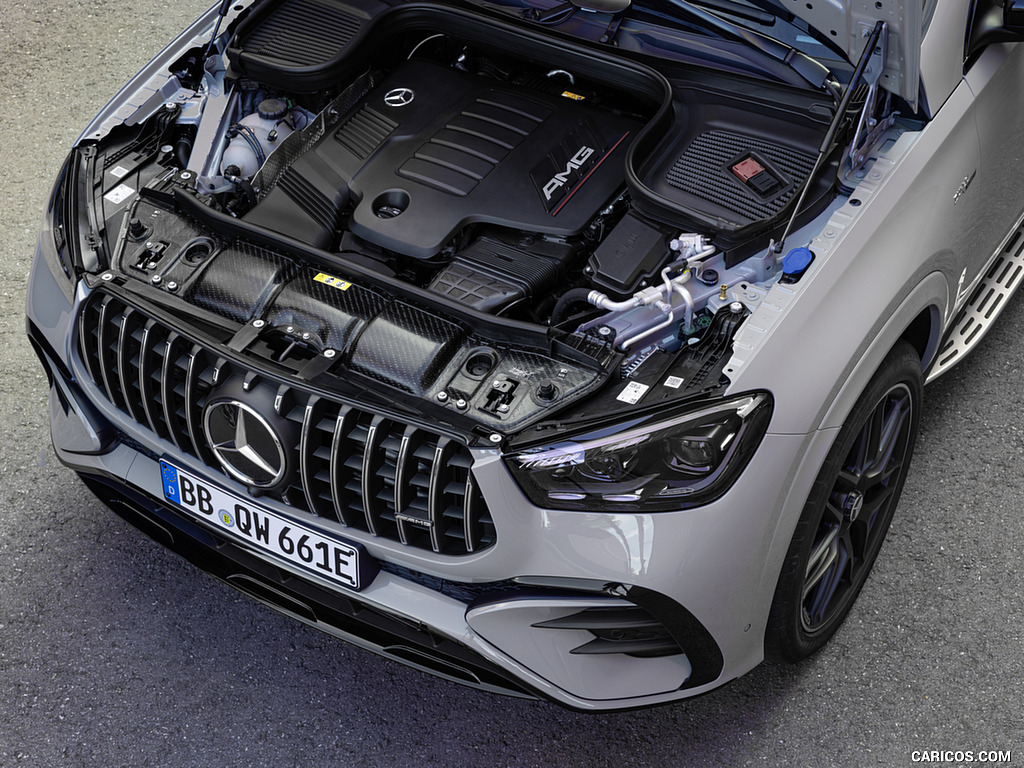 2026 Mercedes-AMG GLE 53 HYBRID 4MATIC+ Coupe (Color: Alpine Grey) - Engine