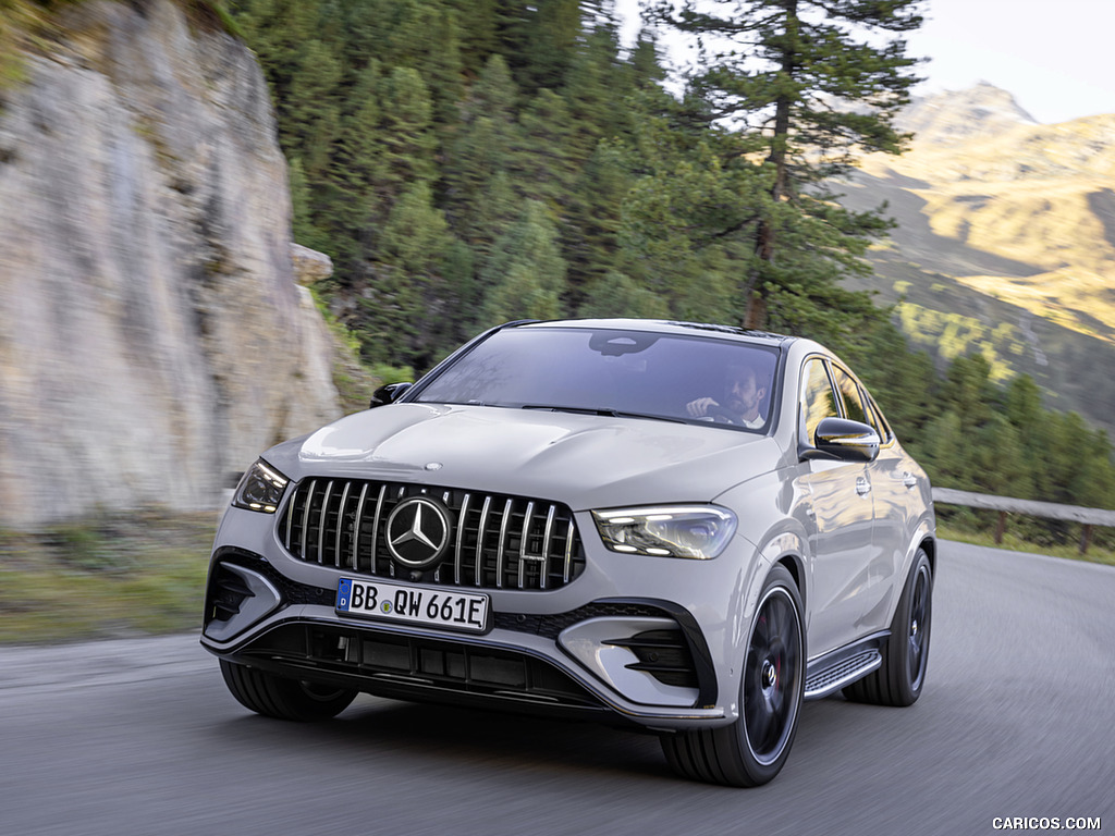 2026 Mercedes-AMG GLE 53 HYBRID 4MATIC+ Coupe (Color: Alpine Grey) - Front