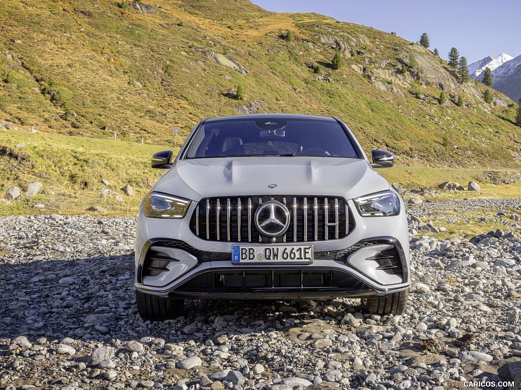 2026 Mercedes-AMG GLE 53 HYBRID 4MATIC+ Coupe (Color: Alpine Grey) - Front