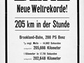 Blitzen-Benz 200-PS (1909) - Fastest person on earth: Victor Hémery broke two world records - 