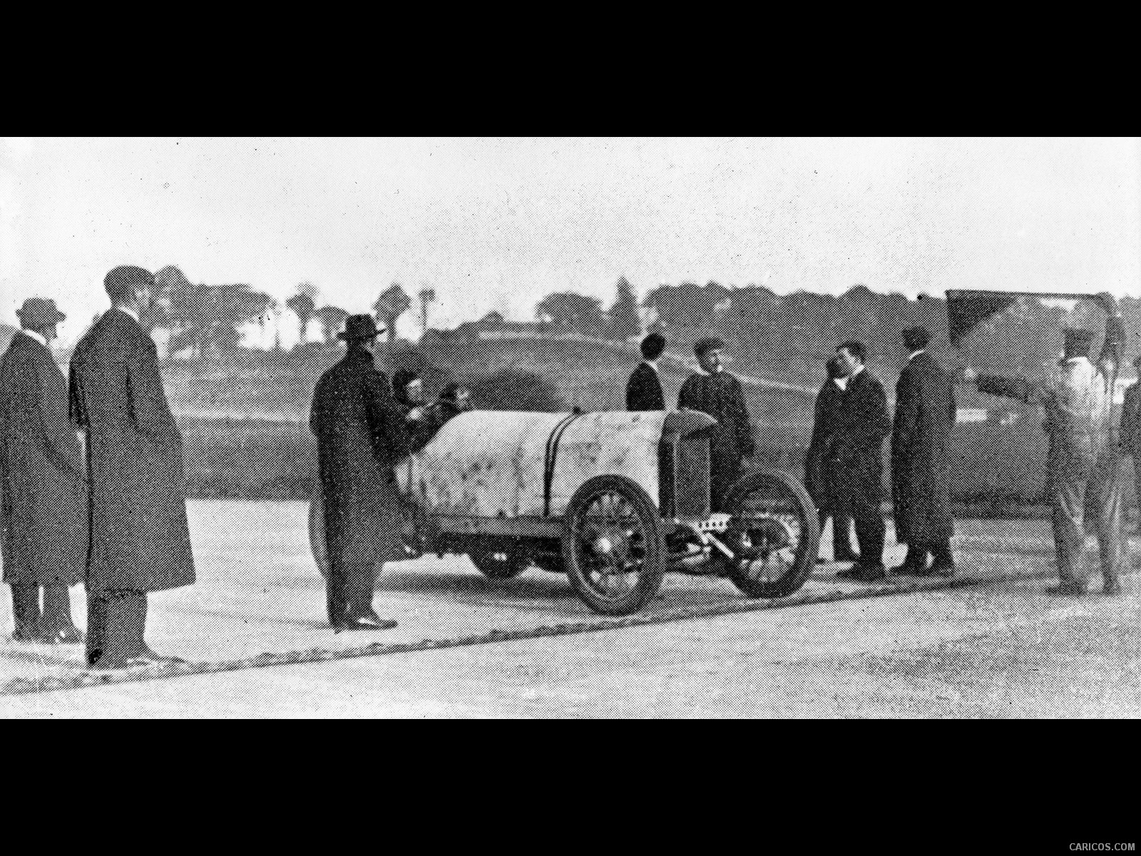 Blitzen-Benz 200-PS (1909) Record runs on the Brooklands circuit, 8 November 1909 - , #11 of 14
