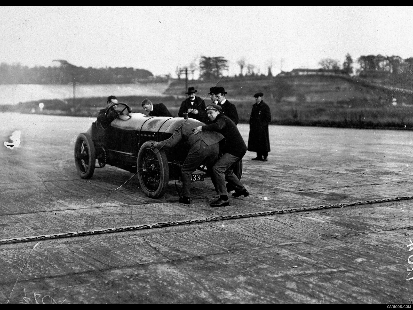 Blitzen-Benz 200-PS (1909) Record runs on the Brooklands circuit, 8 November 1909 - , #12 of 14