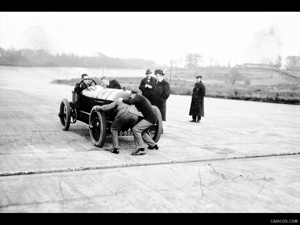 Blitzen-Benz 200-PS (1909) Record runs on the Brooklands circuit, 8 November 1909 - 