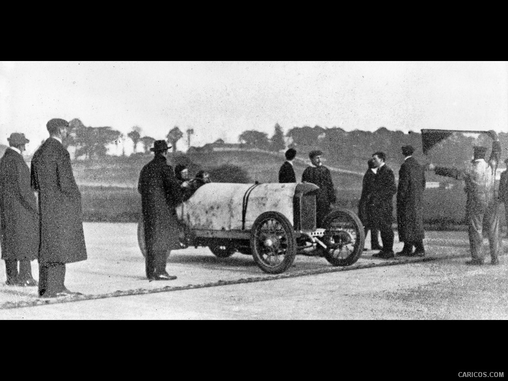 Blitzen-Benz 200-PS (1909) Record runs on the Brooklands circuit, 8 November 1909 - 