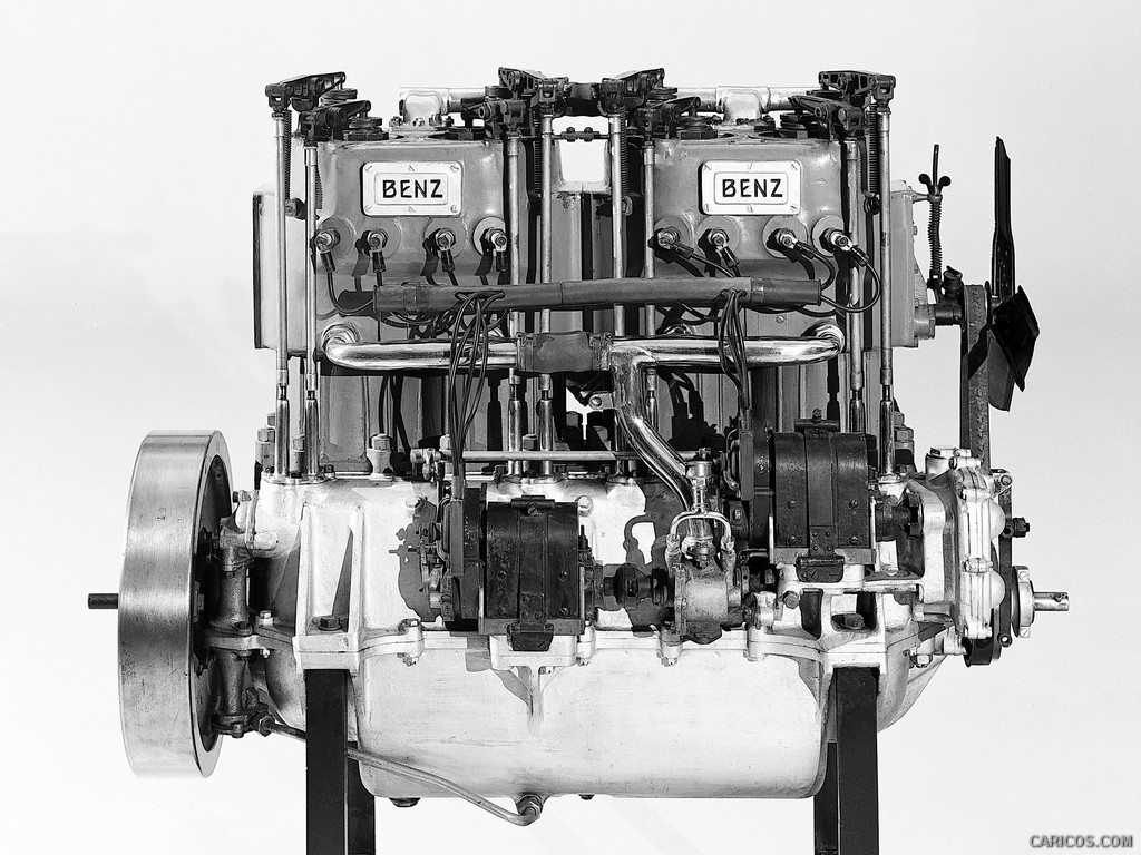 Blitzen-Benz 200-PS (1909) The engine of the 200 hp Lightning Benz racing car (1909) - 