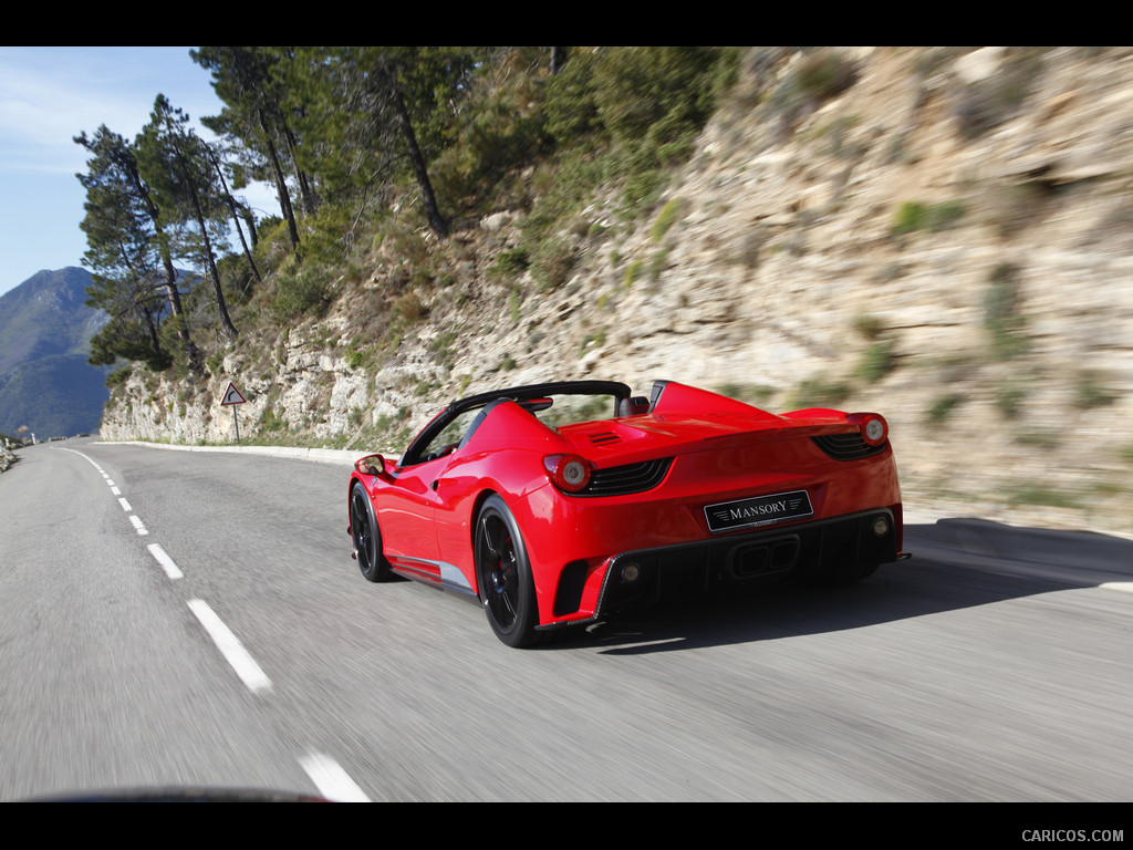 Mansory Ferrari 458 Spider Monaco Edition (2012)  - Rear