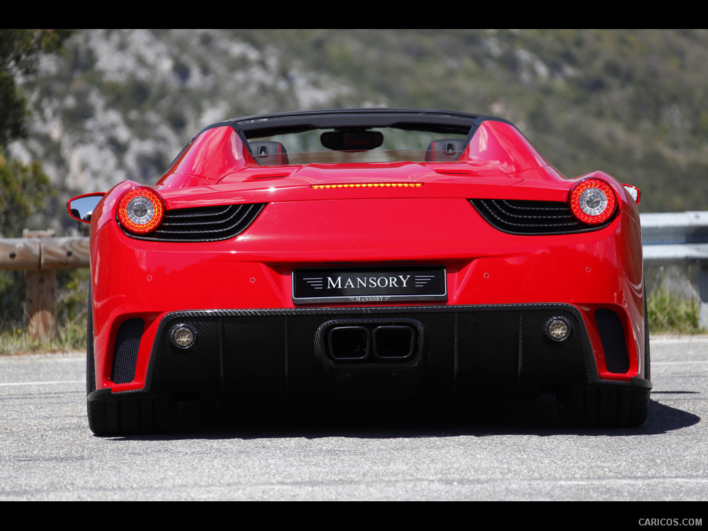 Mansory Ferrari 458 Spider Monaco Edition (2012)  - Rear Light