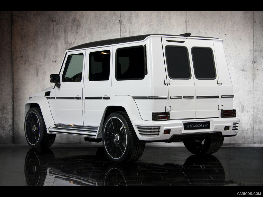 Mansory G-Couture based on Mercedes G-Class White - Rear