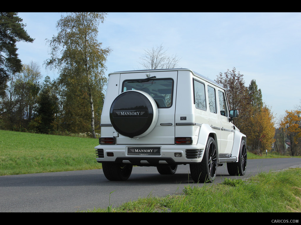 Mansory G-Couture based on Mercedes G-Class White - Rear