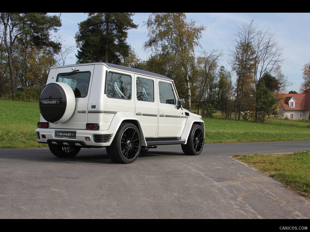 Mansory G-Couture based on Mercedes G-Class White - Rear