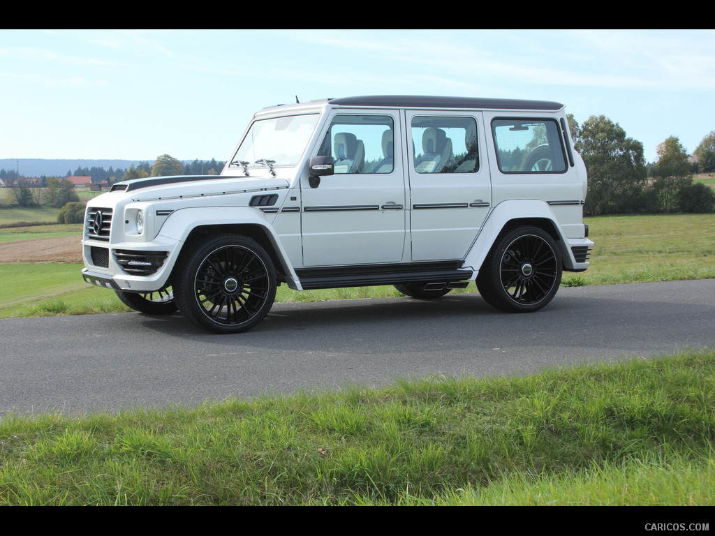 Mansory G-Couture based on Mercedes G-Class White - Side