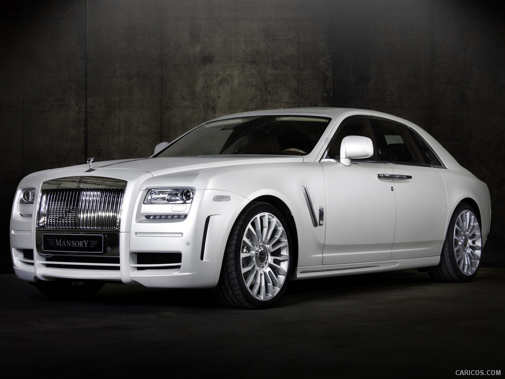 Mansory Rolls-Royce Ghost White - Front