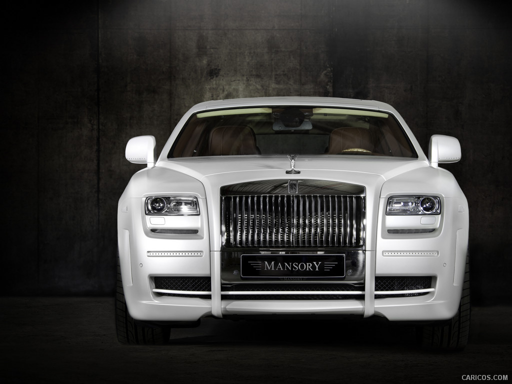 Mansory Rolls-Royce Ghost White - Front