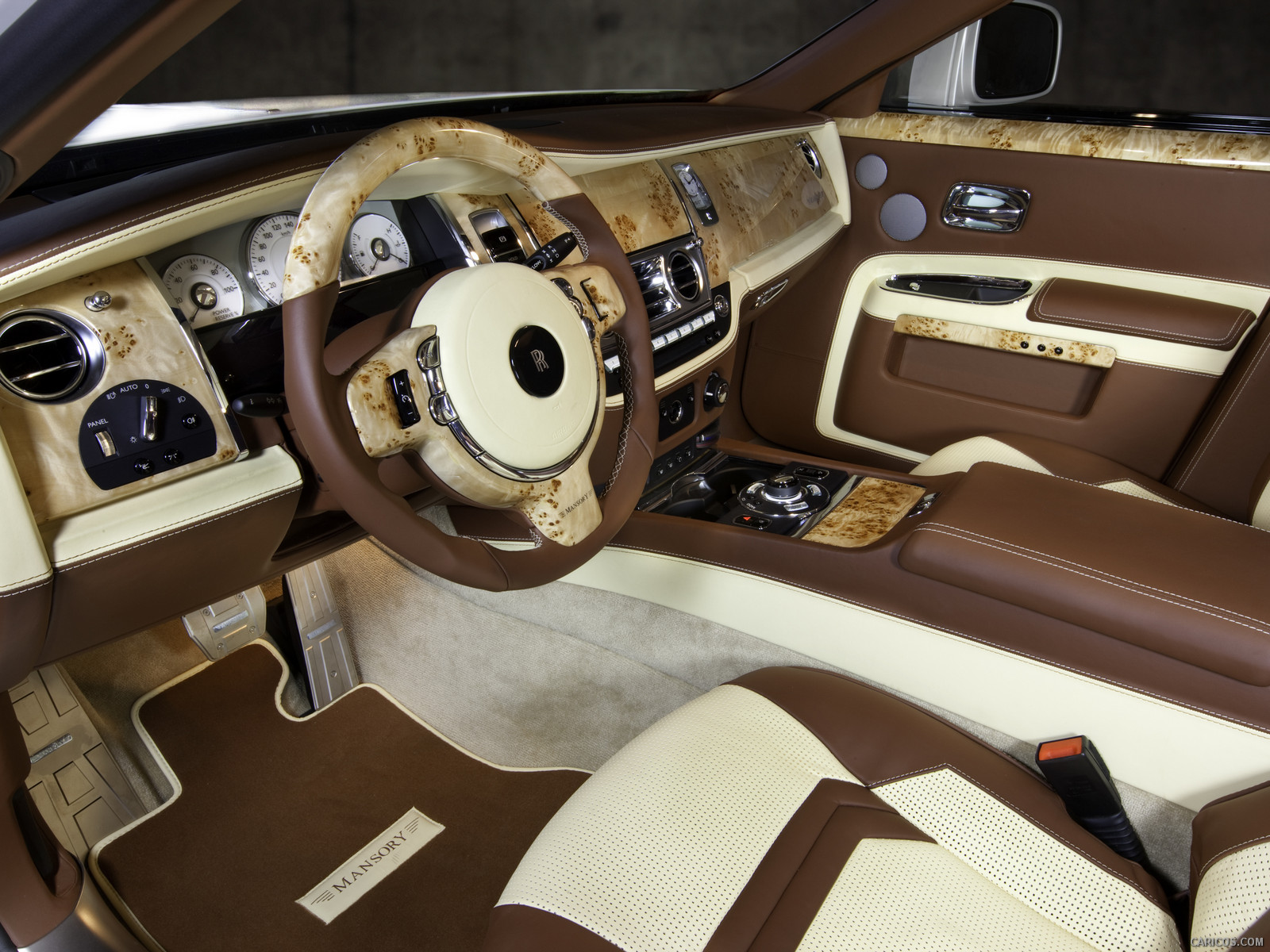 Mansory Rolls-Royce Ghost White - Interior, #10 of 26